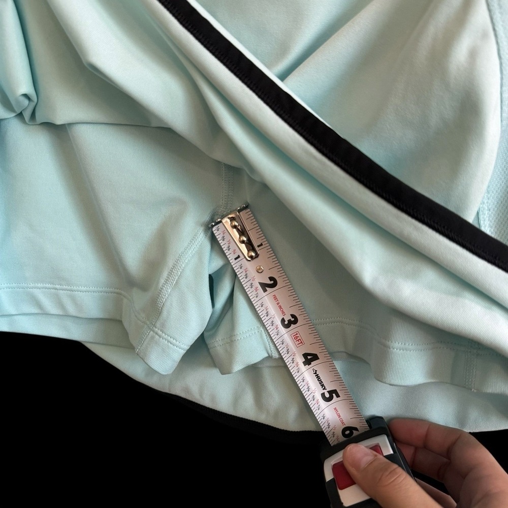 Nike Dri-FIT High-Waisted 13" Mint Green‎ Golf Skort 523541-417 Women Sz M #359 - Picture 4 of 10